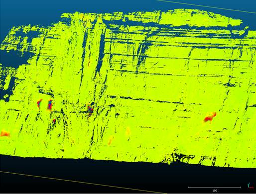 C2M distances (SfM_mesh to LiDAR point cloud)